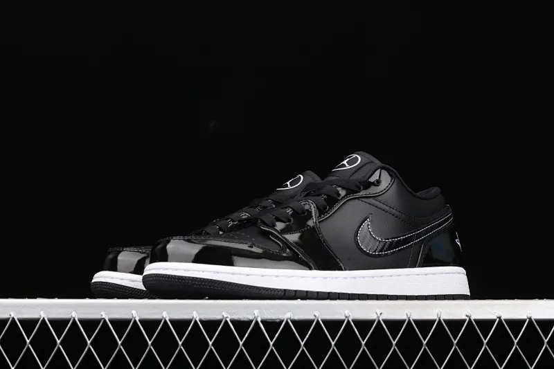 All categories Air Jordan Jordan series basketball shoes Air Jordan 1 Low G version pure original Air Jordan 1 Low ASW AJ1 Joe 1 low-top all-star patent leather black low-top basketball shoes DD1650-001
